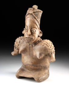 Jalisco Semi-Nude Female Figure - Gritted Teeth