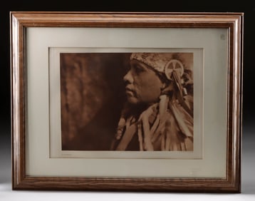 Edward Curtis Photogravure "A. Wichita" (1927)