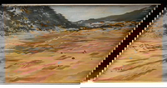 Edith Kramer Painting "Valley of Parnassos" (1963)