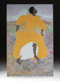 Black Joe Jackson Painting - "Danzn Girl"