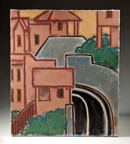 Lockwood Dennis "Streetcar Cut, Evening Light" (1999)