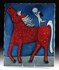 Rose Walton Painting "The Fixer"