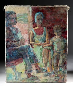 Arthur Knebel Painting - Family Gathering