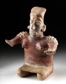 Jalisco Semi-Nude Female Figure w/ Stippled Shoulders