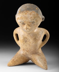 Chinesco Shaft Tomb Pottery Seated Female Figure