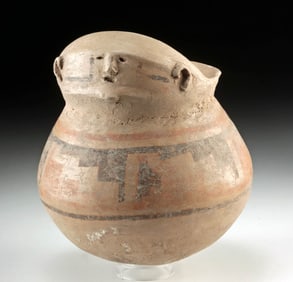 Casas Grandes Ramos Polychrome Human Effigy Jar