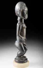 Africa Hemba Wood Singiti Figure, Ancestral Chief