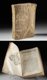 1st Ed. "Monarchia Ecclesiastica" 1620 - Juan de Pineda