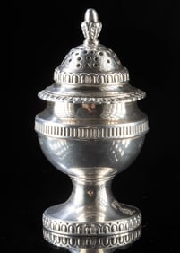 English 1813 Hallmarked Sterling Silver Sugar Caster