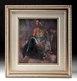 Dodie Petro Painting - "Light and Shadow"