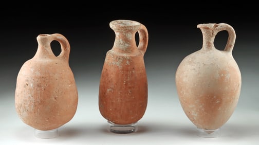 Three Bronze Age - Roman Holy Land Pottery Vessels