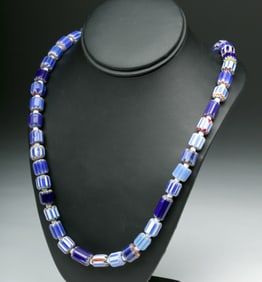 19th C. Italian Millefiori "African Trade" Glass Beads