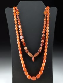 Ancient Carnelian Jewelry - Egyptian & Roman Imperial
