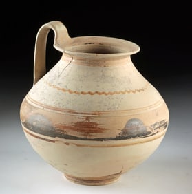 Apulian Daunian Pottery Oinochoe Vessel