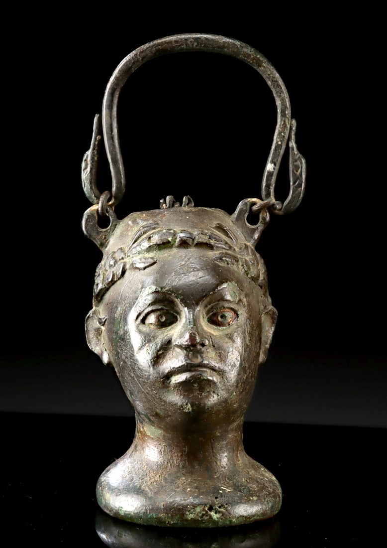 Roman Bronze Balsamarium of Nobleman, ex-Sotheby's - 2