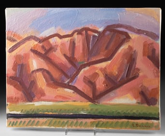 Lockwood Dennis Painting "Front Range" (2001)