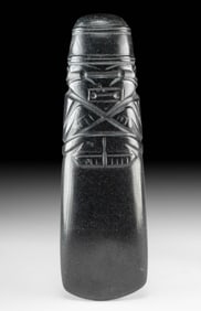 Fine Costa Rican Jade Figural Celt