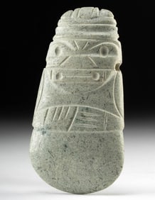 Costa Rican Stone Figural Celt