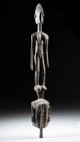 African Mossi Wood Karan-Wemba Funerary Mask, ex Museum