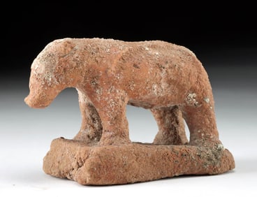 Rare Egyptian Pottery Hippopotamus, ex-Bonhams