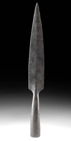 Large Post-Medieval Iron Socketed Spearhead