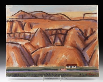 Lockwood Dennis Painting - "Grand Junction" (2002)
