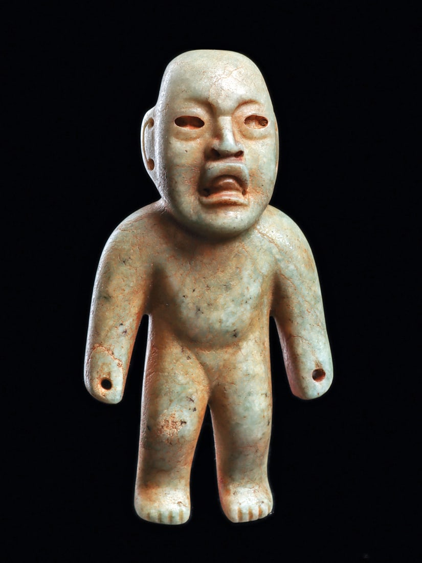 Olmec Standing Jade Figure (1 of 2)