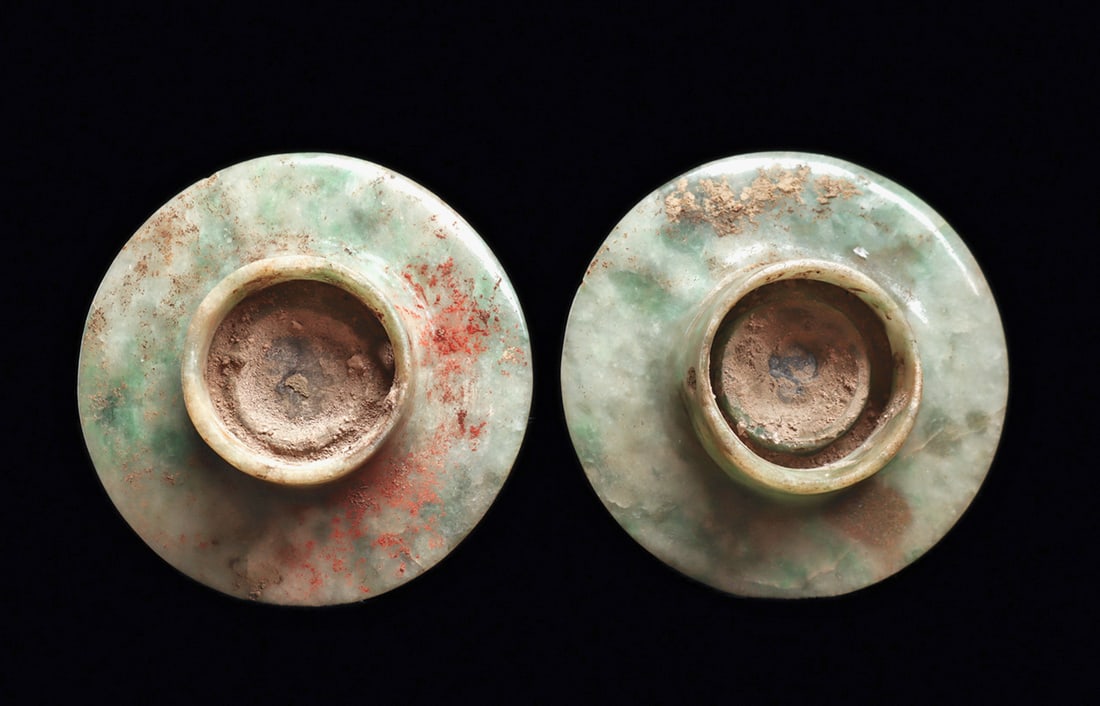 Maya Jade Earspools (2) - 2