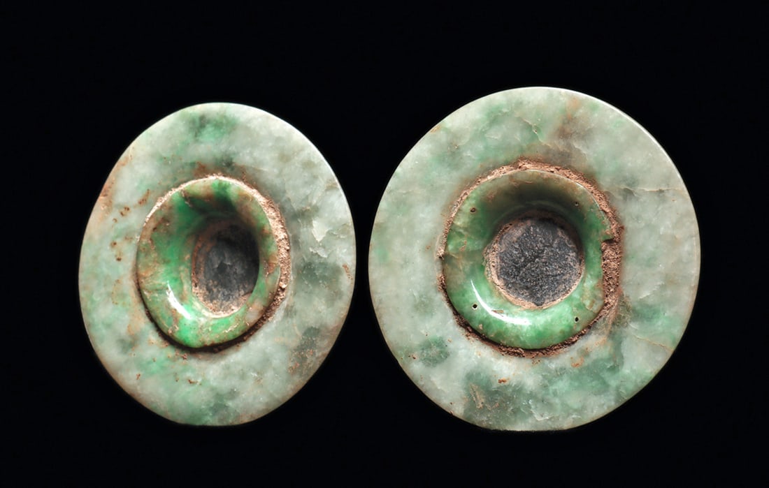 Maya Jade Earspools (2) - 3