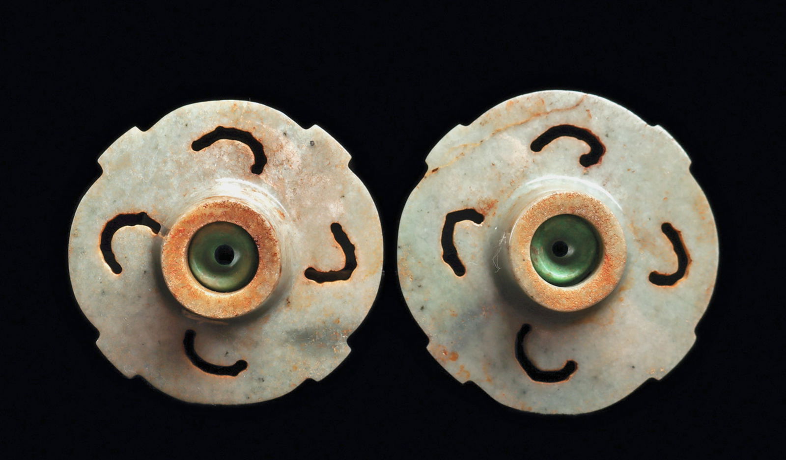 Maya Jade Earspools (2) - 2