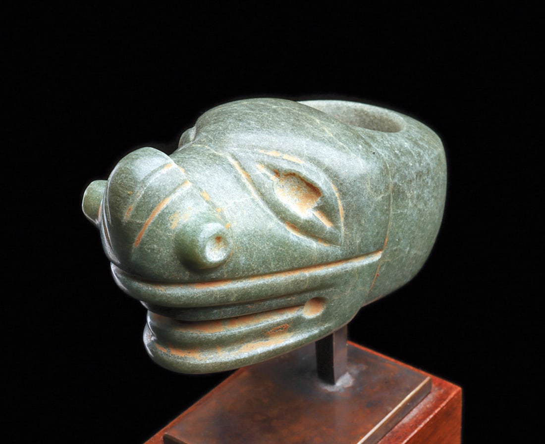 Costa Rican Zoomorphic Mace Head (1 of 1)