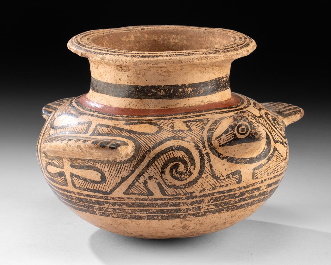Panamanian Gran Cocl? Bird-Form Effigy Vessel (1 of 4)
