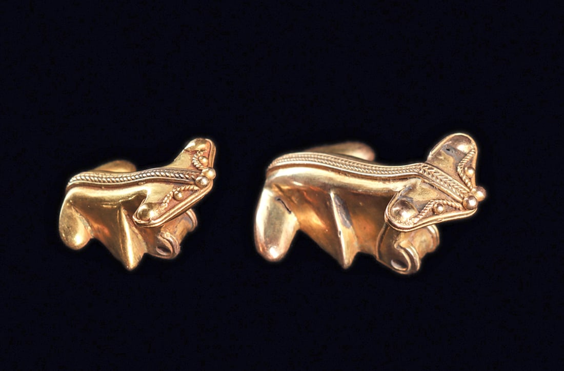Tairona Gold Frog Pendants (2) (1 of 1)