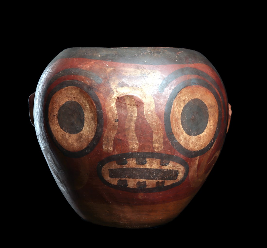 Ica/Tihuanaco Skull Pot (1 of 1)