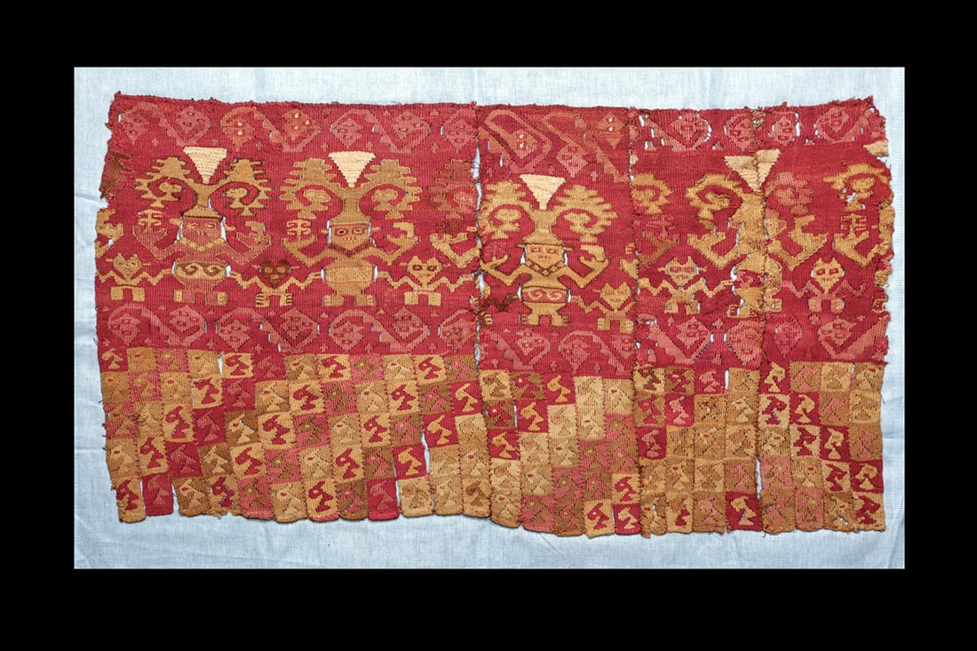 Chimu Woven Fragment with Lords (1 of 1)
