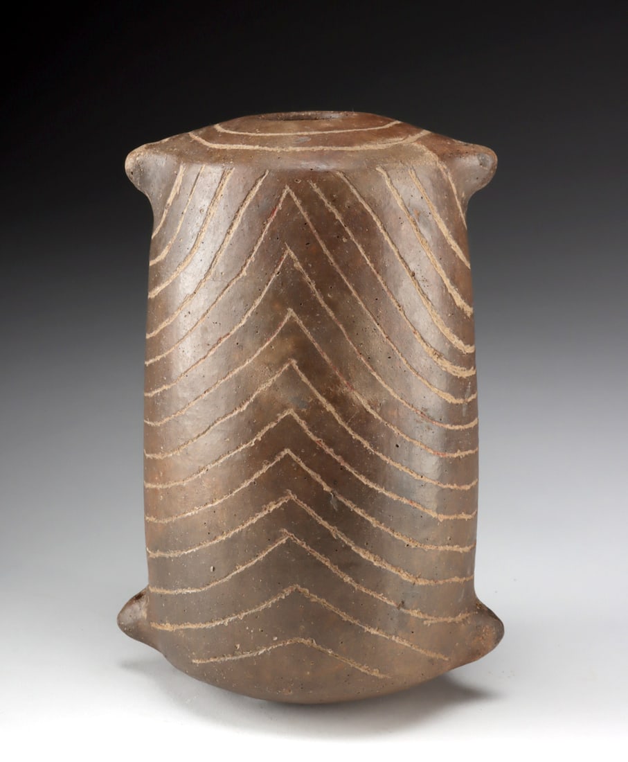 Choice Arkansas Caddo Seed Jar w/ Suspension Lugs (1 of 3)