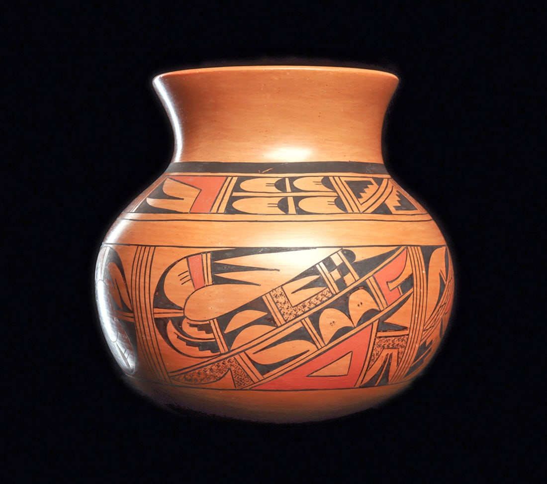 Ramona Ami Hopi Decorated Signed Jar (1 of 1)