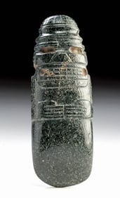 Gran Nicoya Greenstone Figural Celt Pendant