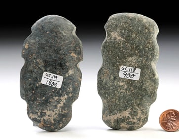 Two Guerrero Mezcala Stone Figures