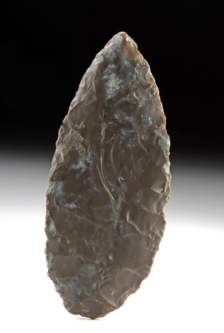 Large Mississippian Hand-Knapped Flint Knife (1 of 2)