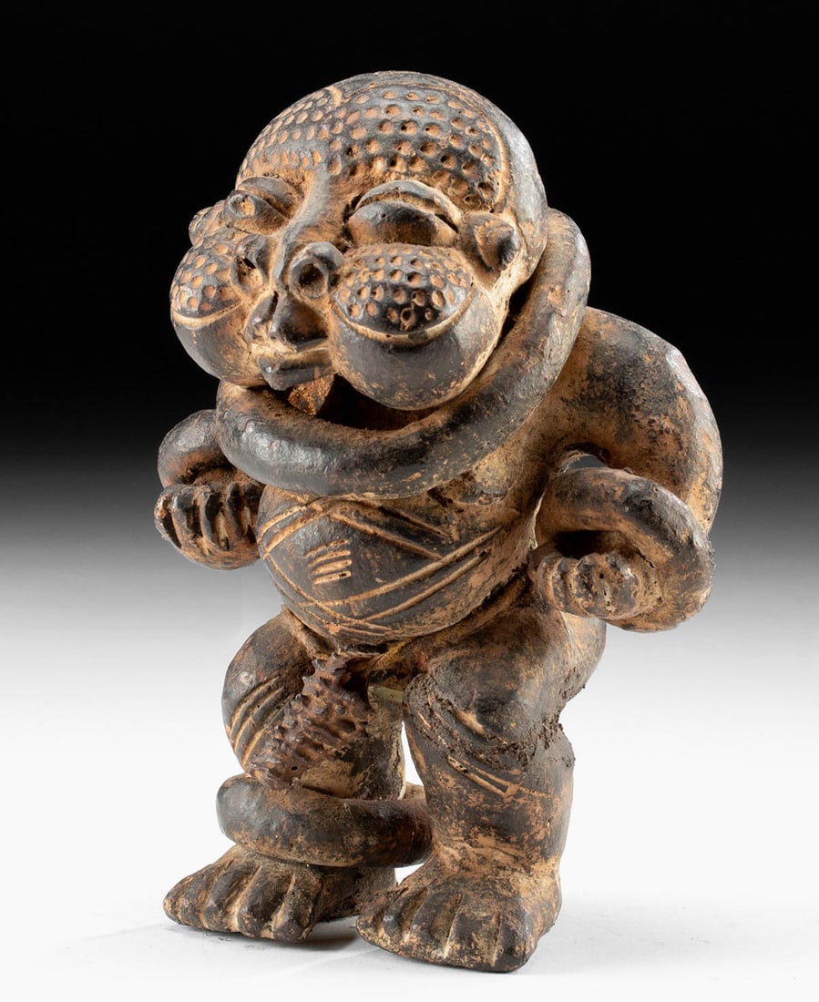 Cameroon Pygmy Guardian Figure with Scarification (1 of 4)