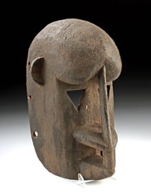 West African Dogon Carved Wood Monkey Mask