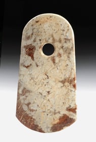 Chinese Neolithic Stone Ceremonial Axe Blade