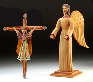 2 Wood Santos by James M. Cordova & Andrew Gonzales