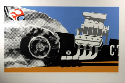 Gerald Laing Screenprint - "C.T. Stokers" (1968)