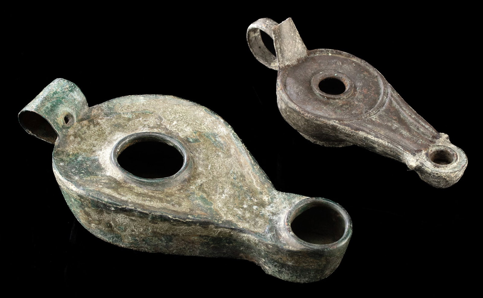 Roman Antiquity Bronze Oil Lamps for Household Lighting (1 of 3)