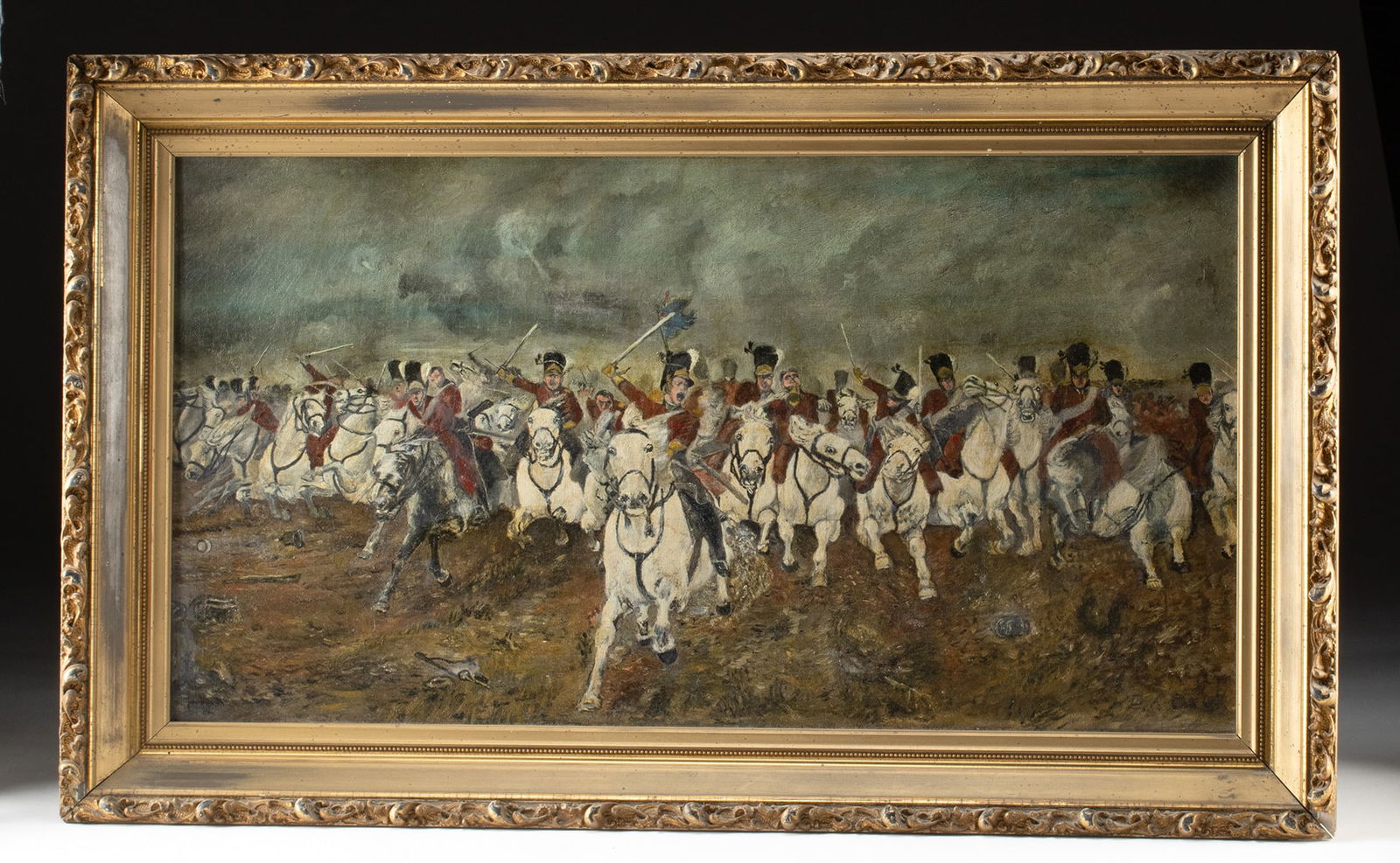 Painting After "Scotland Forever" by Lady Butler (1 of 4)