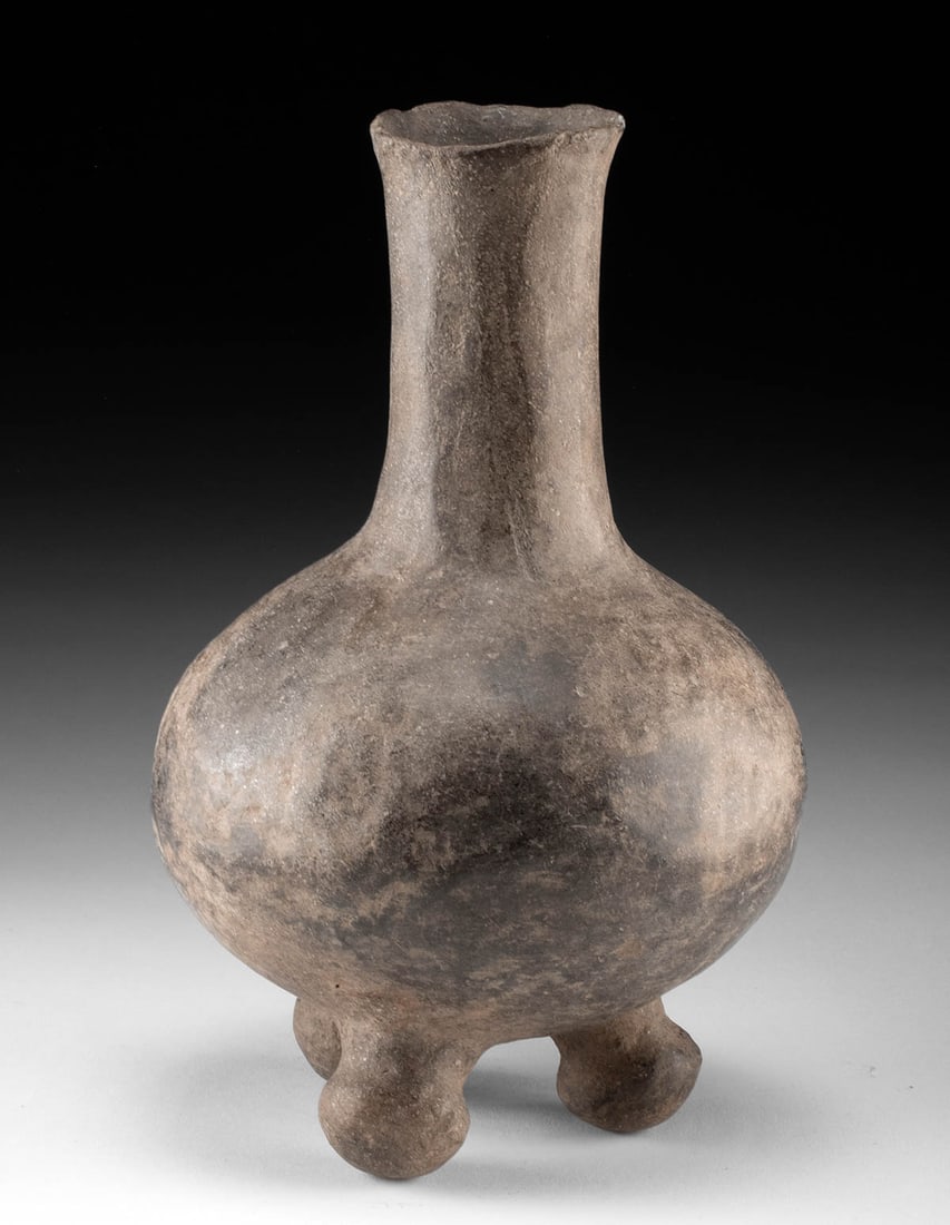 Mississippian Tripod Jar Ex Daniel Wolf & B.W. Stephens (1 of 3)