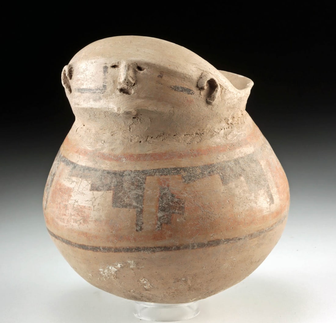 Casas Grandes Ramos Polychrome Human Effigy Jar (1 of 3)