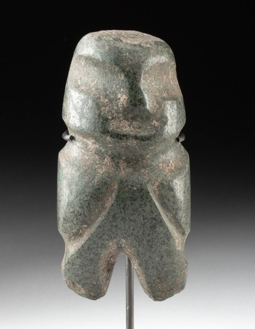 Mezcala Guerrero Greenstone Axe God Figure (1 of 4)